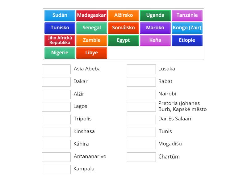 Afrika - Match up