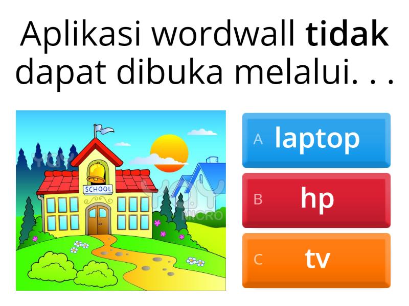 Aplikasi Wordwall - Quiz