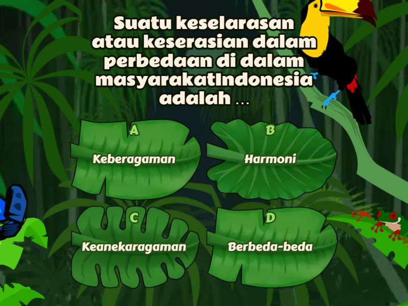 Soal Penilaian Harian Harmoni Dalam Keberagaman Masyarakat Indonesia - Quiz