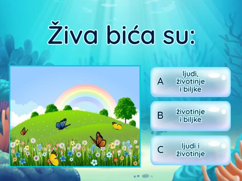 U Svijetu Biljaka I životinja - Quiz