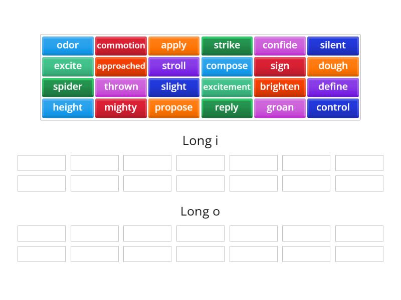 HMH Module 1 Week 3 - Group sort