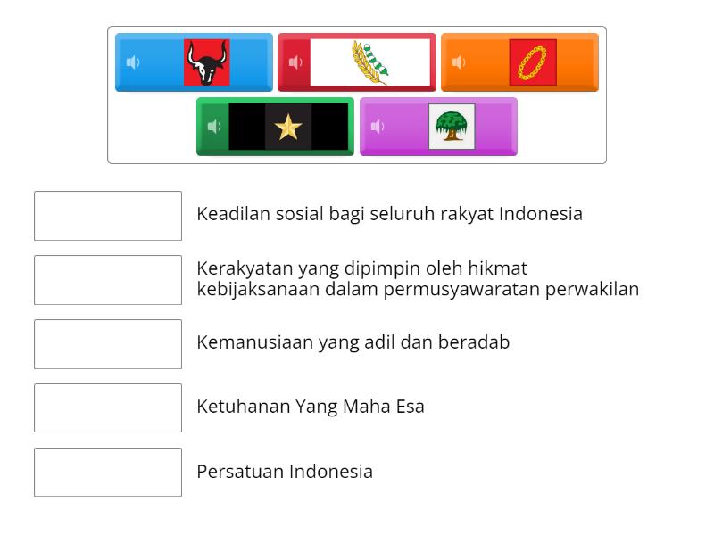 Simbol Pancasila Dan Bunyinya Une Las Parejas