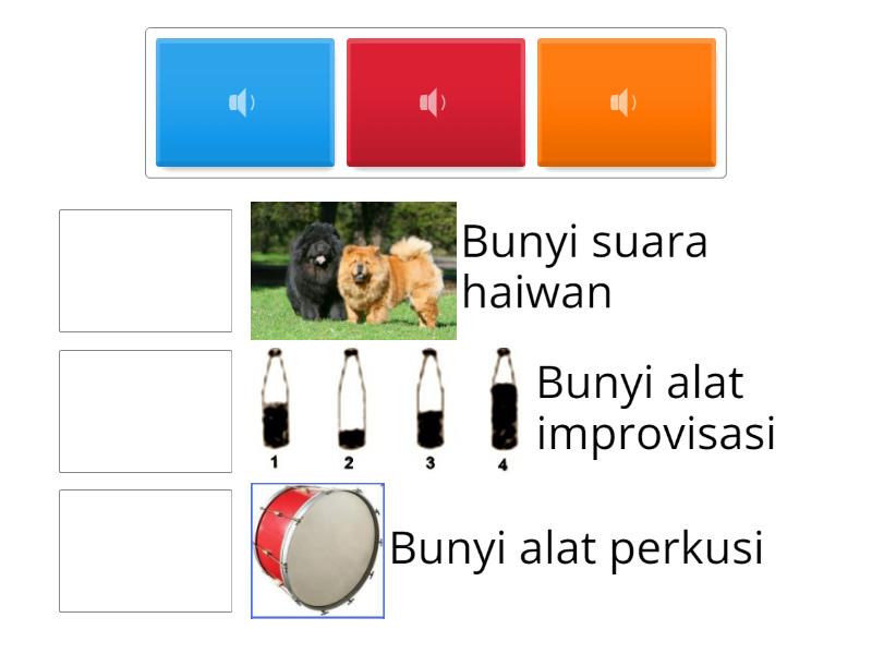 Padankan Bunyi Ini Mengikut Bunyi Yang Sesuai. - Match Up