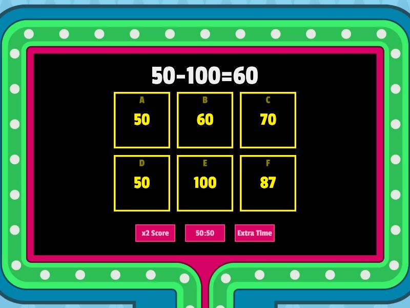 Fun Friday! - Gameshow quiz