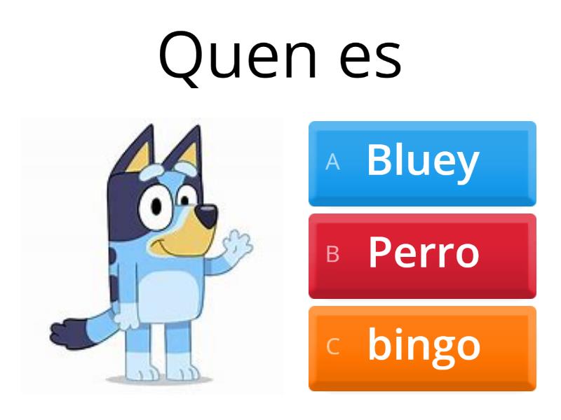 Cuanto Sabes De Bluey - Quiz