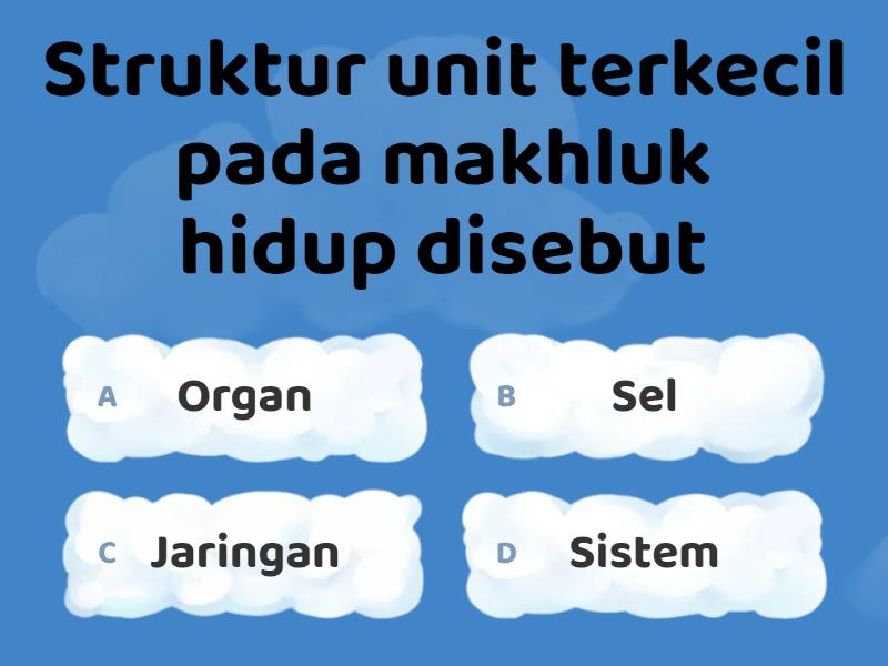 LATIHAN SOAL TENTANG SEL HEWAN DAN SEL TUMBUHAN - Quiz