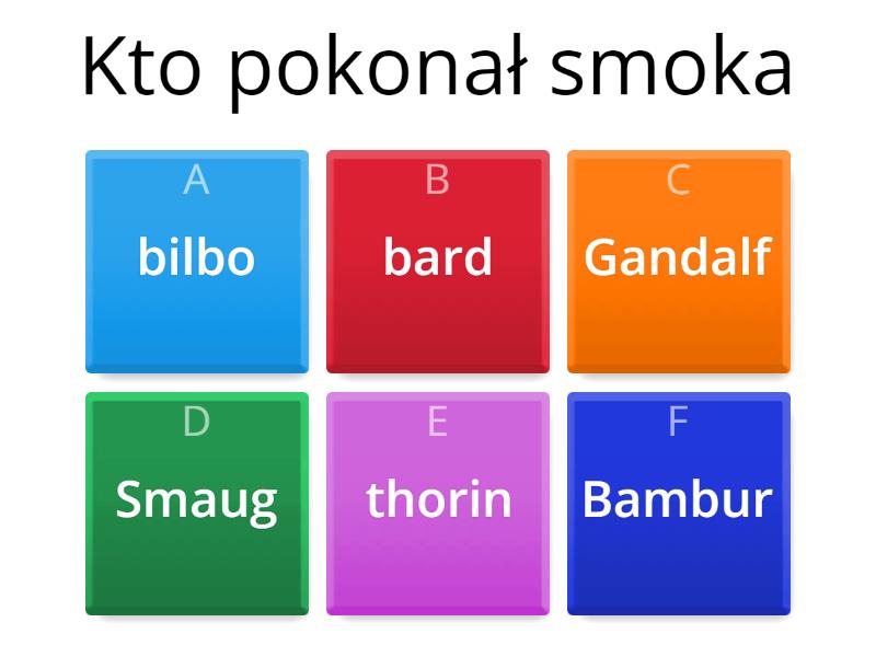 Hobbit - Quiz