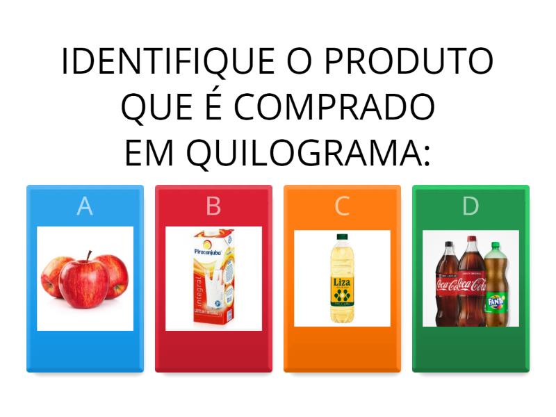 MASSA: QUILOGRAMA - Quiz