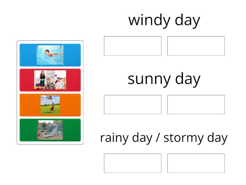 Matching game - Group sort