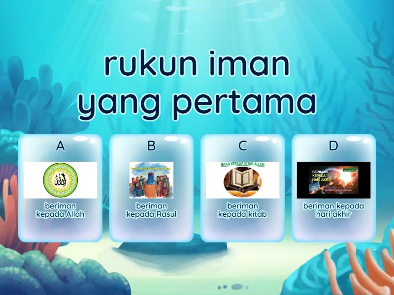 Mari Mengenal Rukun Iman Quiz