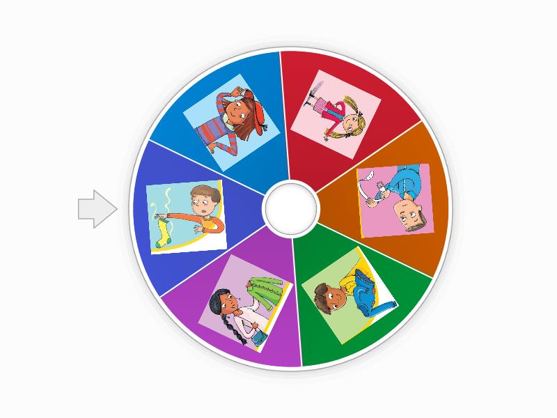 F&F Starter unit 8 - Spin the wheel