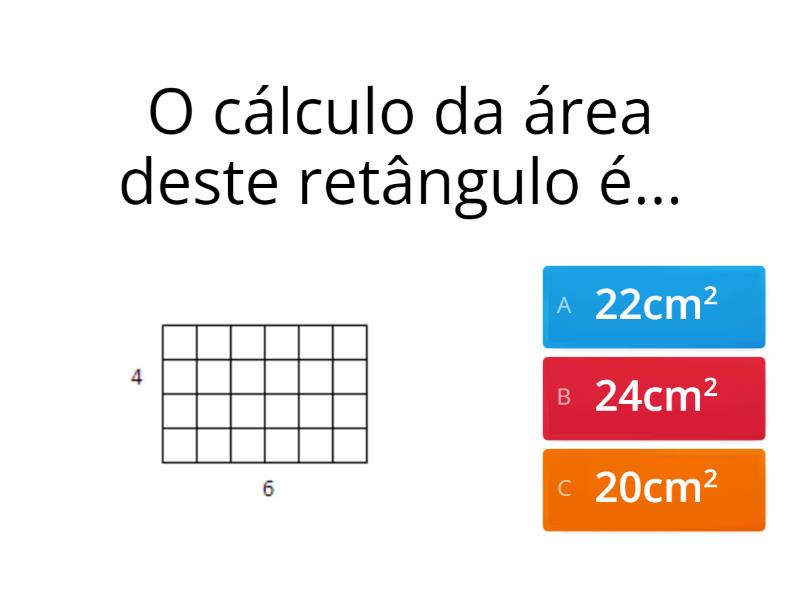 Quiz - Perímetro e Área - Questionário