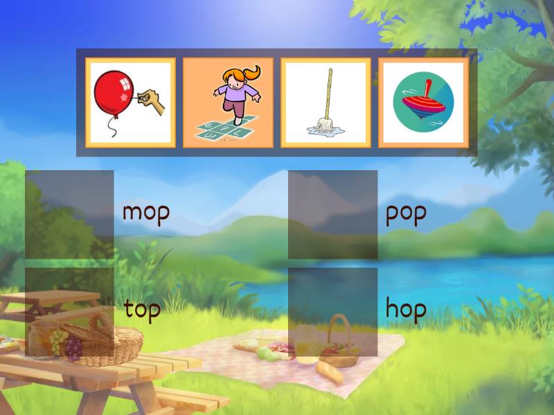 oxford phonics 2 unit 6 -op - Une las parejas