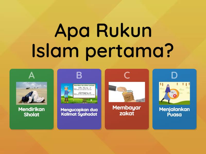 Rukun Islam - Quiz