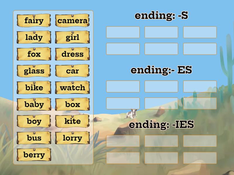 6_Plurals_lesson-1 - Group sort