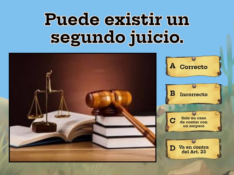 Artículo 23 Constitucional. - Cuestionario