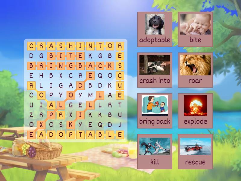 Lilo and Stitch Future Simple - Wordsearch