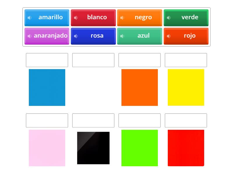 Colores - Match up