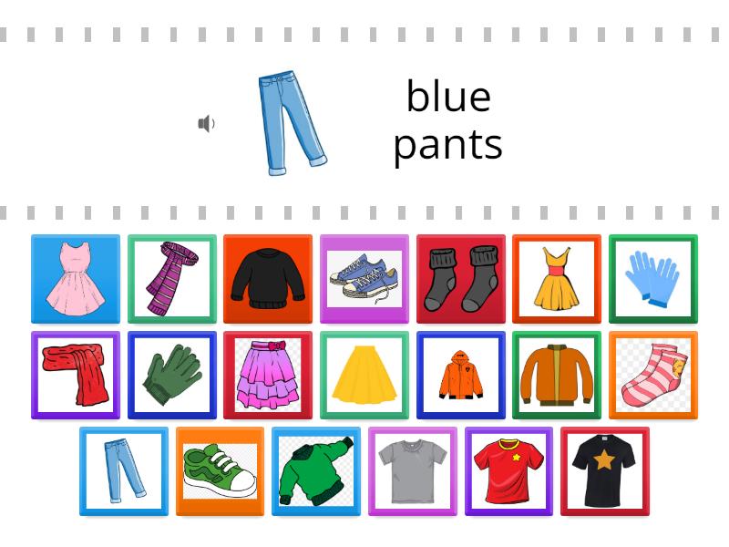 Matching Clothes! - Find the match