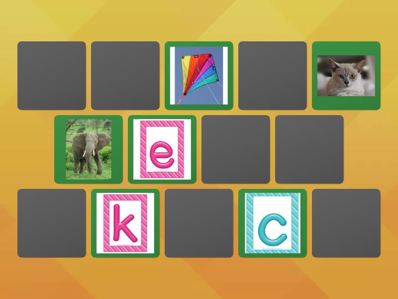 Jolly Phonics Set 2 Sound Match Matching Pairs