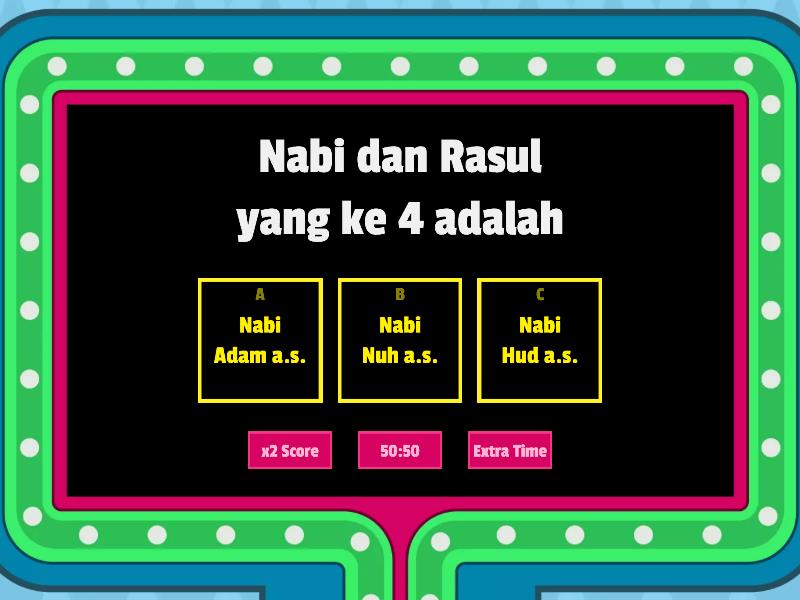 KISAH NABI HUD A.S - Gameshow Quiz