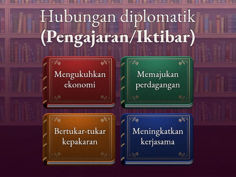 Sejarah KBAT (Hubungan Diplomatik) - Quiz