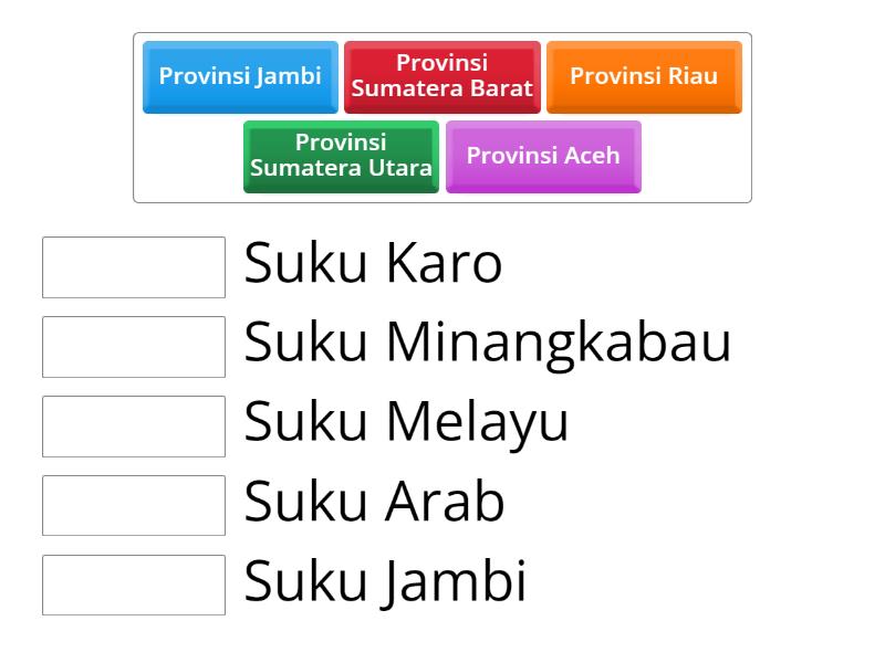 Macam-macam Suku Bangsa Di Indonesia - Match Up