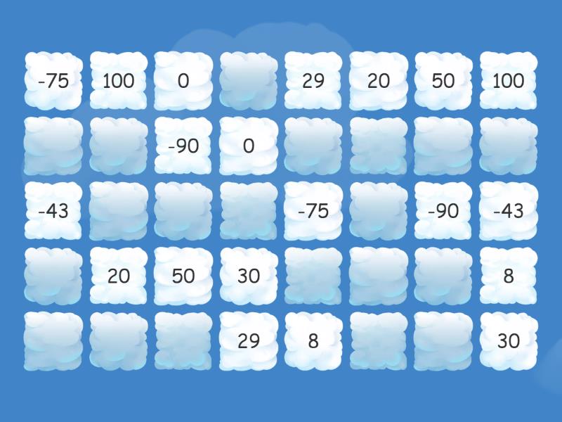 Integers - Matching pairs