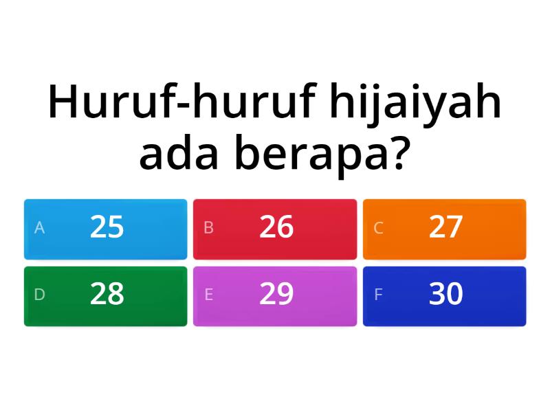 Soal MDTA - Cuestionario