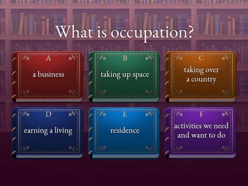 What Is Occupational Therapy? - Quiz