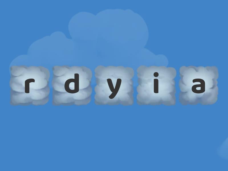 Mixed up letters - Anagram