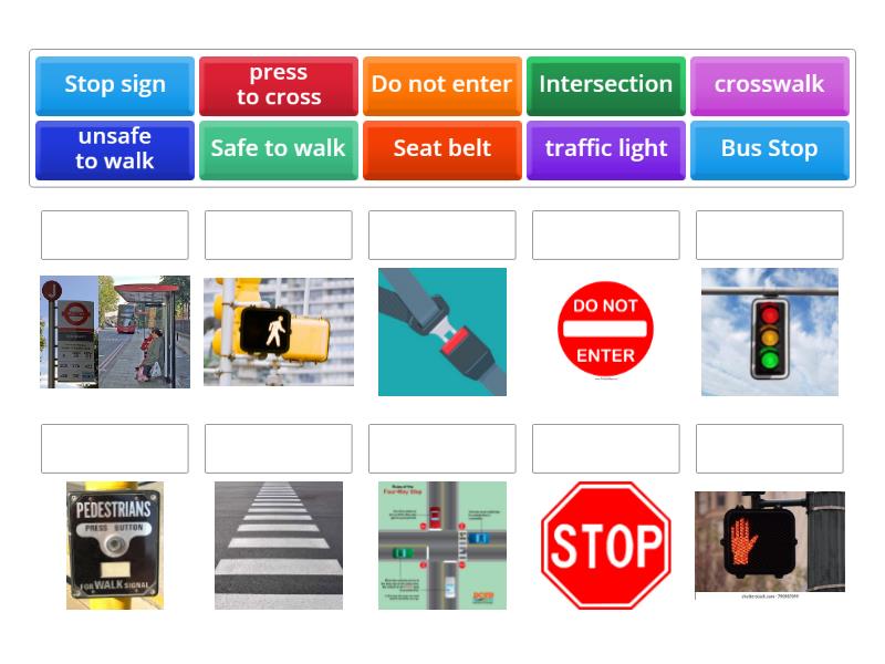 Road signs - Match up