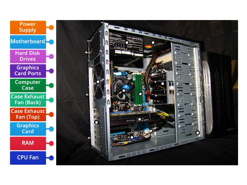 The Parts Of A Computer. Cisco - Labelled Diagram