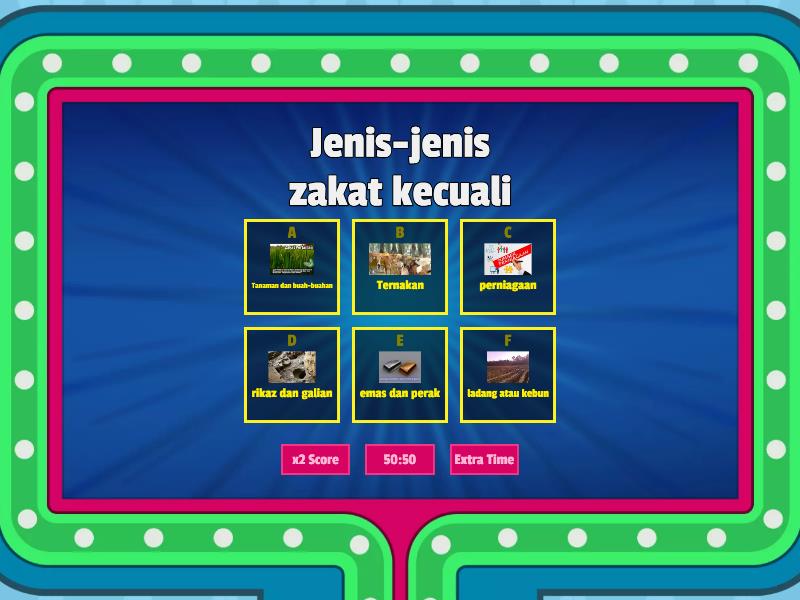 Ibadah Tingkatan 3 : Zakat Penyuci Harta - Game show de TV