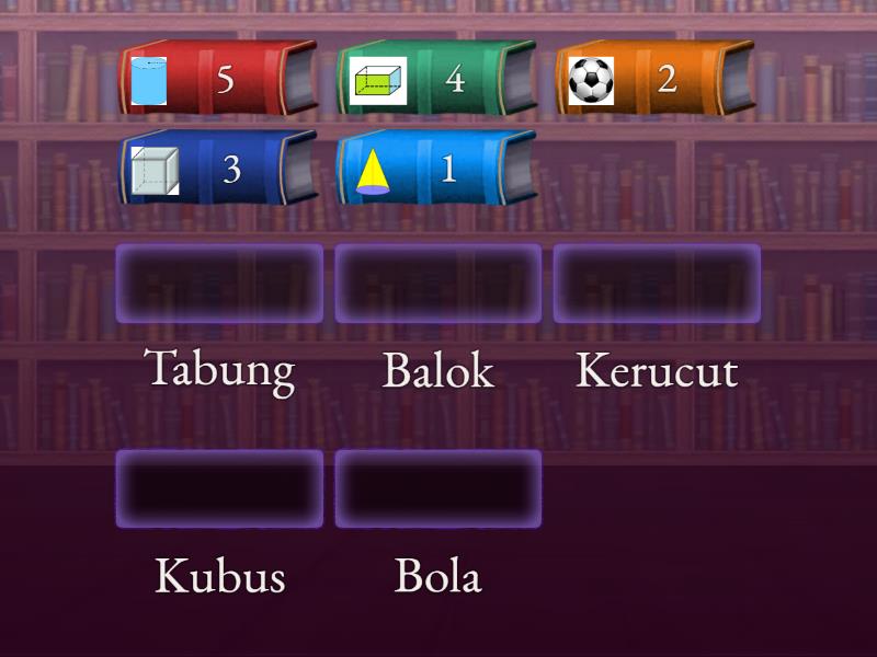 Soal Macam Macam Bangun Ruang Kelas 1 Sekolah Dasar Match Up