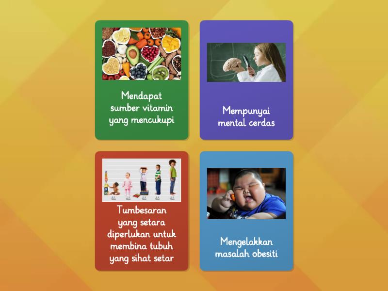 Tujuan Pengurusan Diet Seimbang And Sihat Sepanjang Hayat Flip Tiles 0018