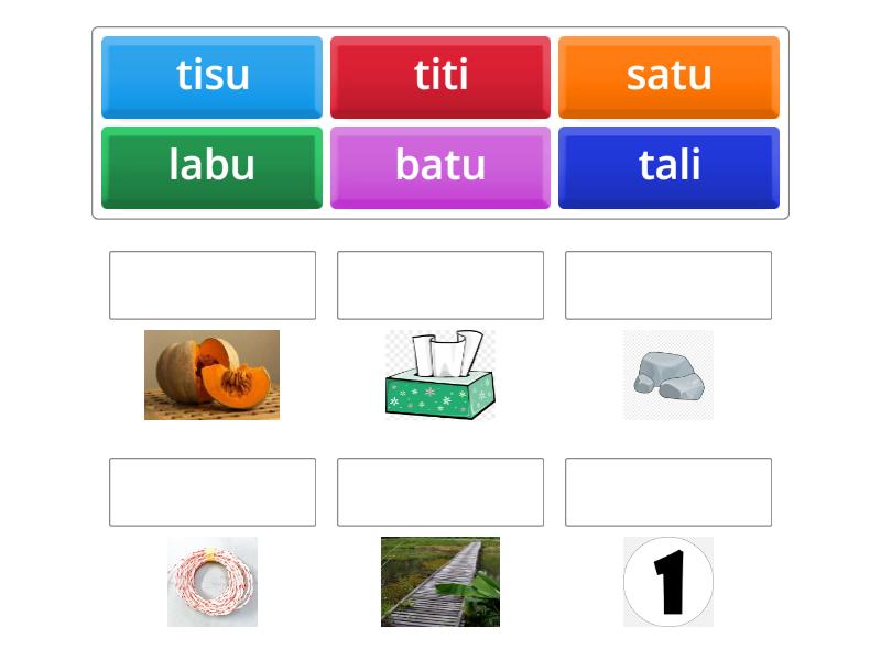 BAHASA MELAYU SUKU KATA - Match Up