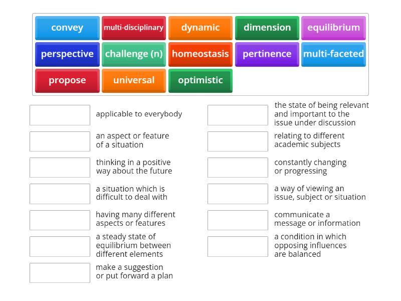 Reading For Main Ideas - Task 3 - Match up