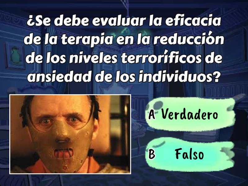 Cuestionario Escalofriante - Quiz