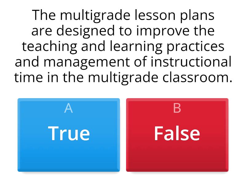 Designing An ICT-Enhanced Multigrade Daily Lesson Plan And Integrated ...