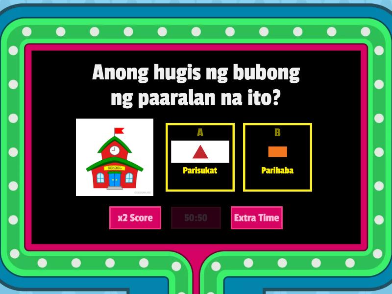 MGA LINYA, HUGIS, KULAY AT TEKSTURA SA ATING KOMUNIDAD - Gameshow quiz