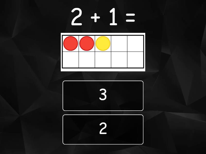 Adding Numbers 1 - 10 - Quiz