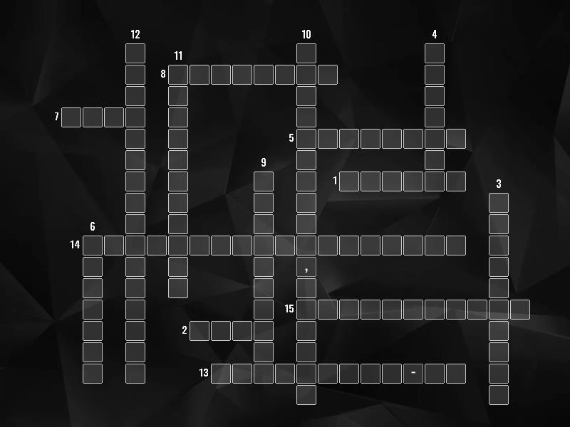 ﻿3f female - Crossword