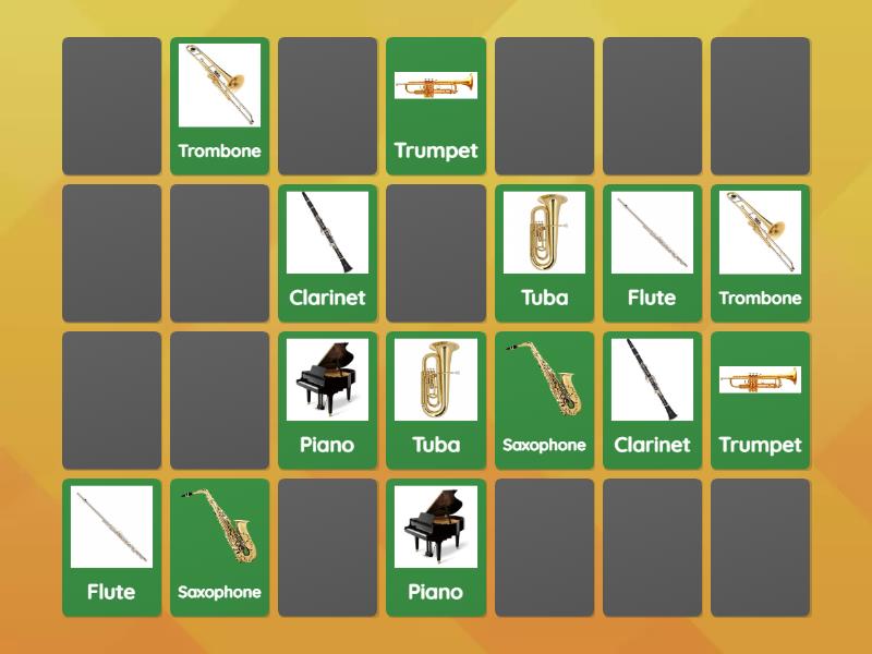 Instrument Match - Matching pairs