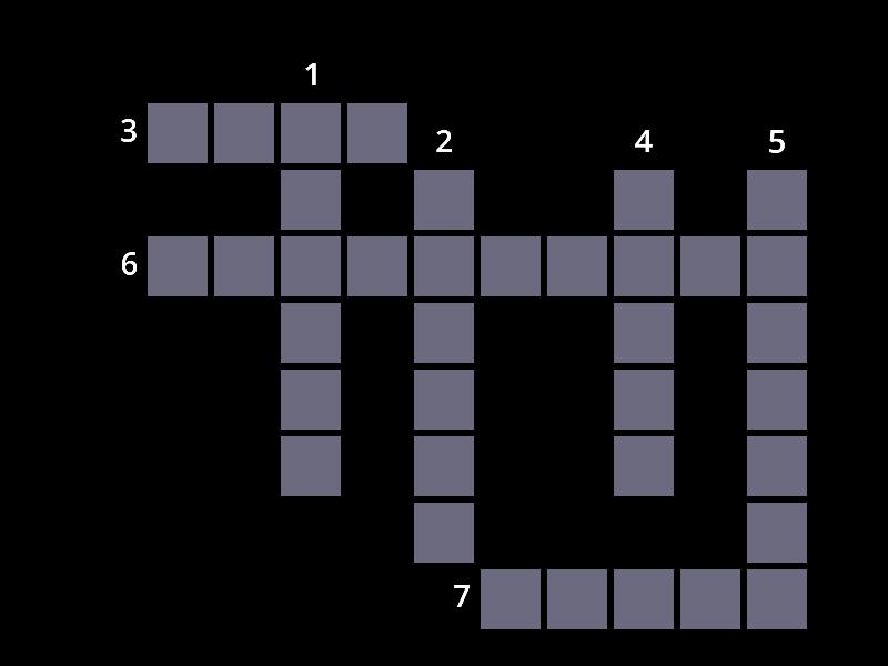 Alimentos Crossword