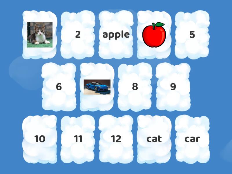 grade 1 part 2 - Matching pairs