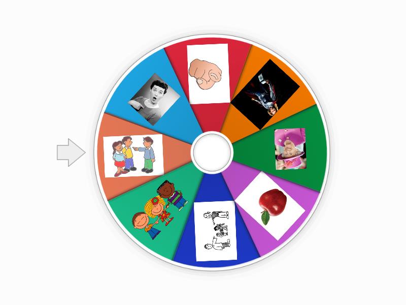 Pronouns (page 161) - Random wheel