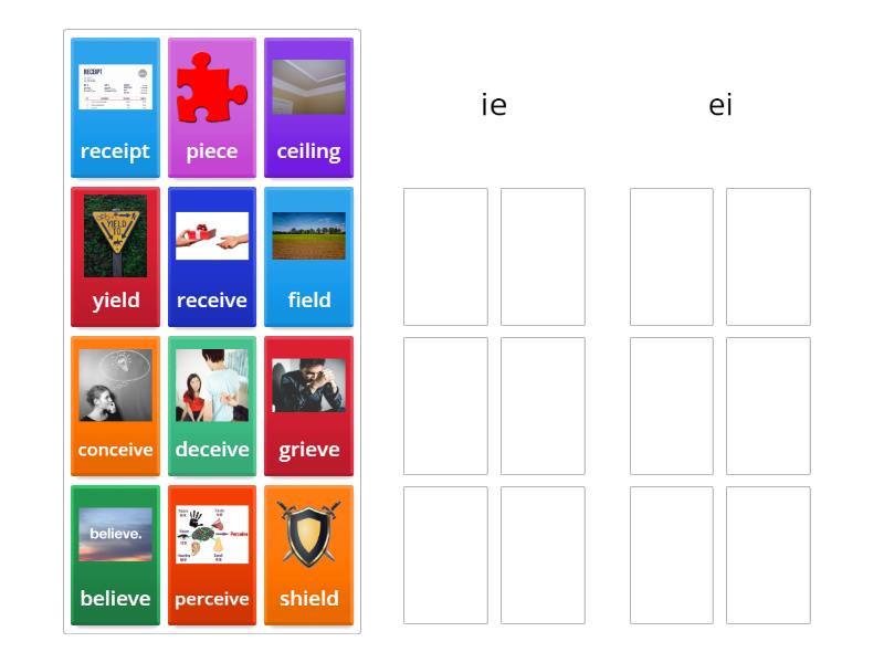 Ie And Ei Spelling