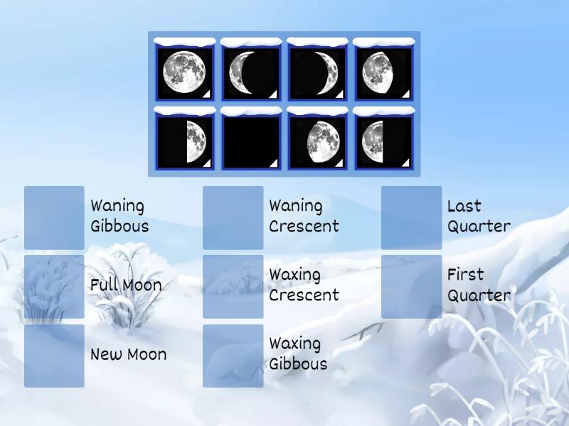 Moon Phases Match Up