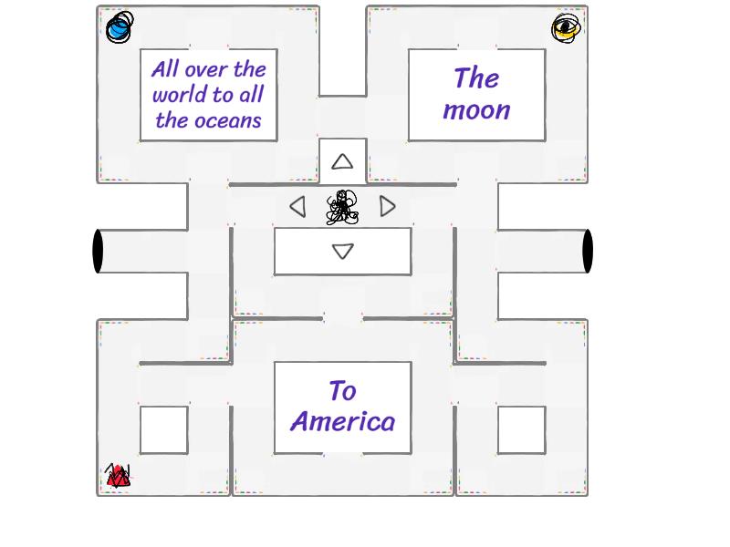 Passage questions maze chase